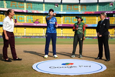 Bangladesh sent to bat first against England