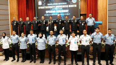 Cyber Security Awareness Month-2025 of Bangladesh Air Force starts