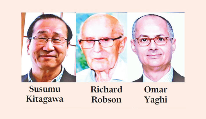 Trio wins chemistry Nobel for new form of molecular architecture