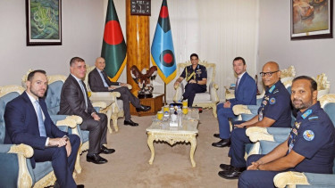 Leonardo delegation meets air chief to discuss defence cooperation