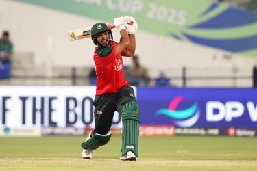 Saif Hassan breaks into top 20 in ICC T20I Batting Rankings