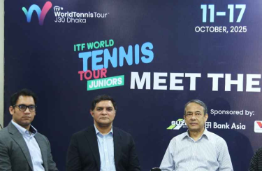 World Tennis Tour kicks off in Dhaka on Saturday