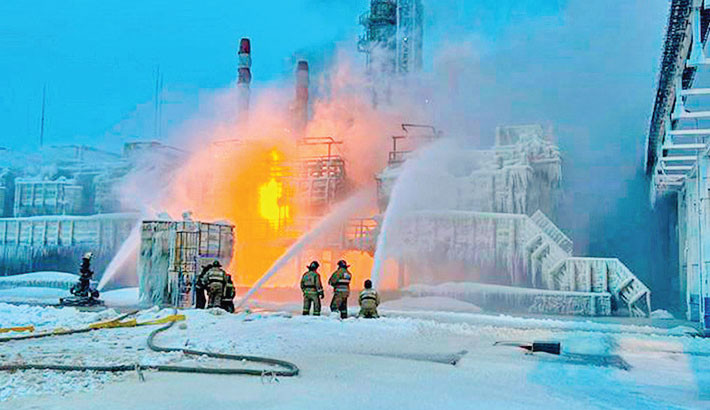 Ukraine strikes put pressure on Russian oil