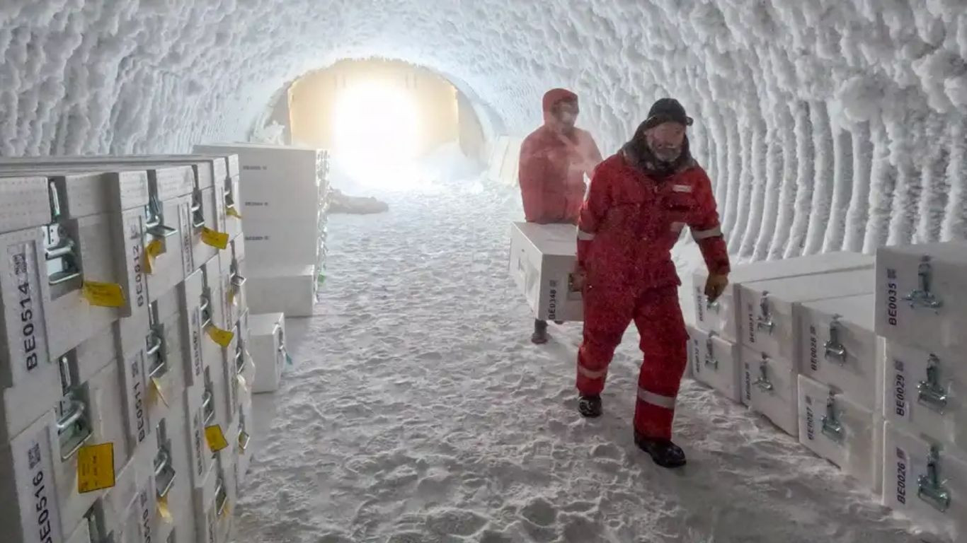 Scientists search for climate clues in ancient ice