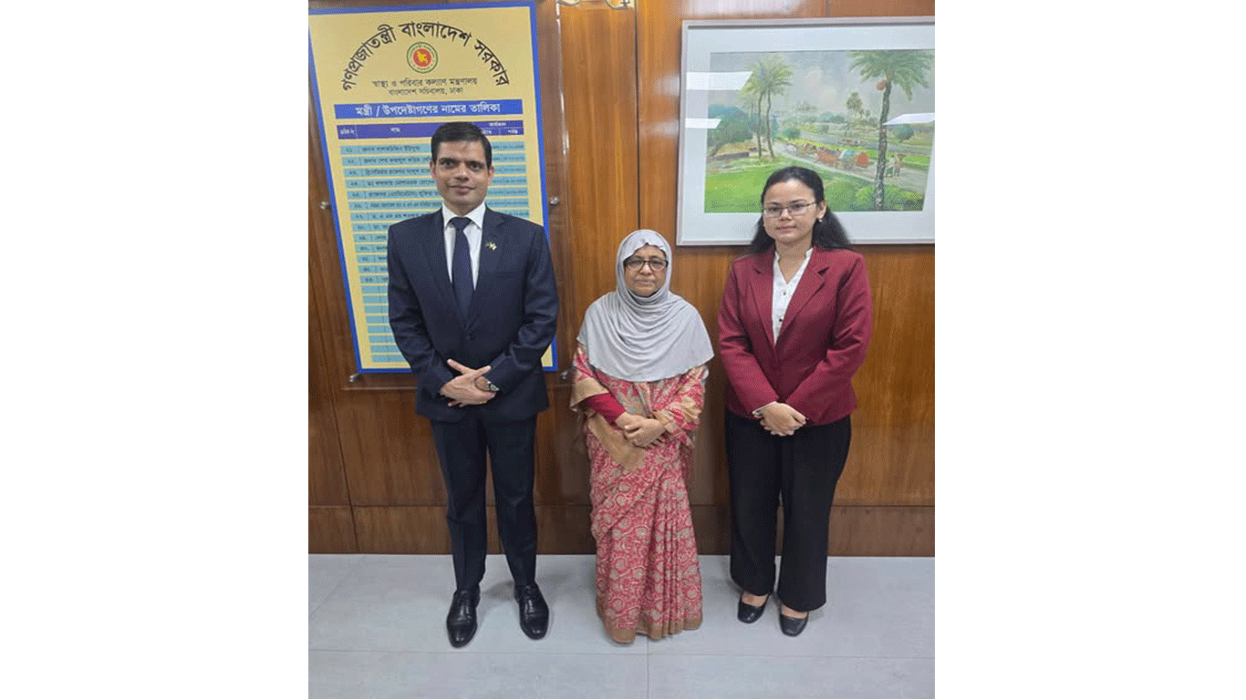 Nepal ambassador meets health adviser