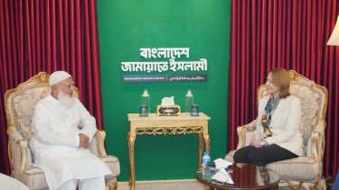 Australian high commissioner meets Jamaat ameer