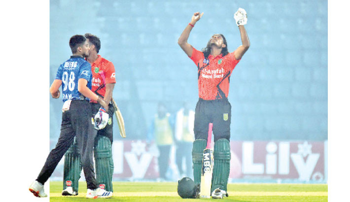 Avishek’s Late Blitz Powers Khulna into NCL T20 Final Rangpur Survive Thriller