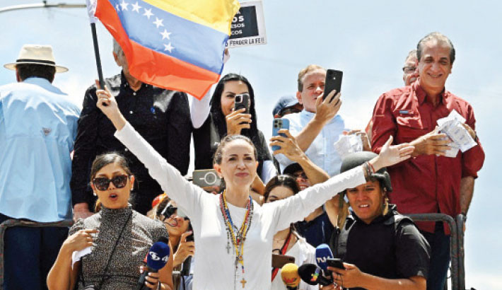 Venezuela’s opposition leader Machado wins Nobel Peace Prize