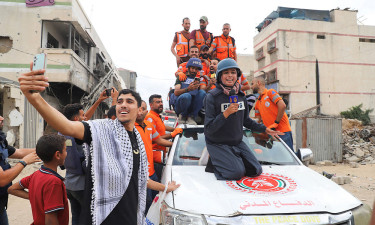 Israelis and Palestinians greet Gaza deal with joy, relief, and caution