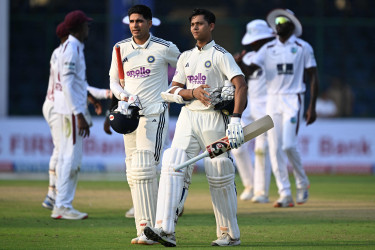 Ton-up Jaiswal steers dominant India to 318-2 in West Indies Test