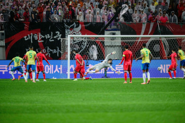 Estevao scores twice as five-star Brazil thrash South Korea