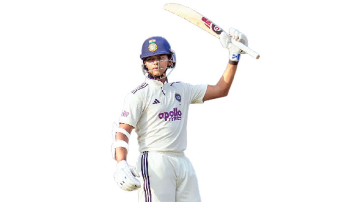 Jaiswal unbeaten on 173 as India dominate