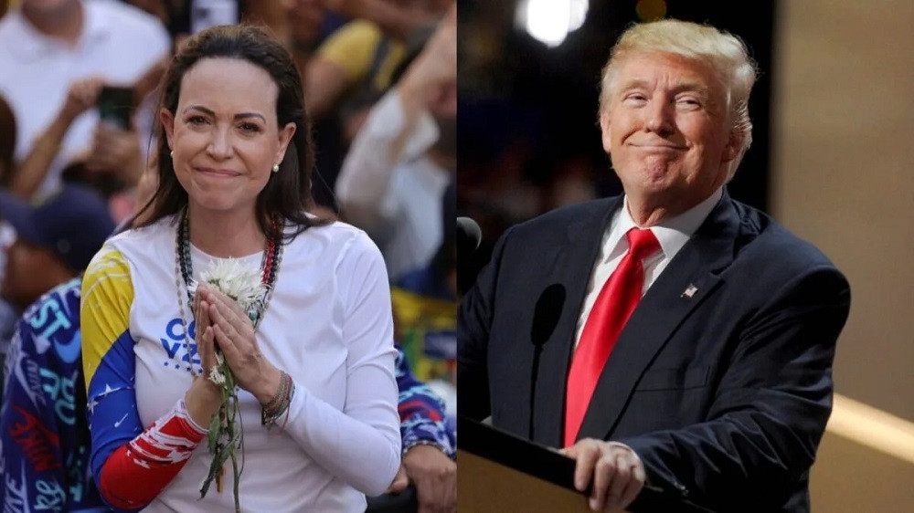 Nobel Peace Prize winner Machado dedicates award to Trump