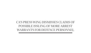 Army takes 15 officers into custody following ICT warrant