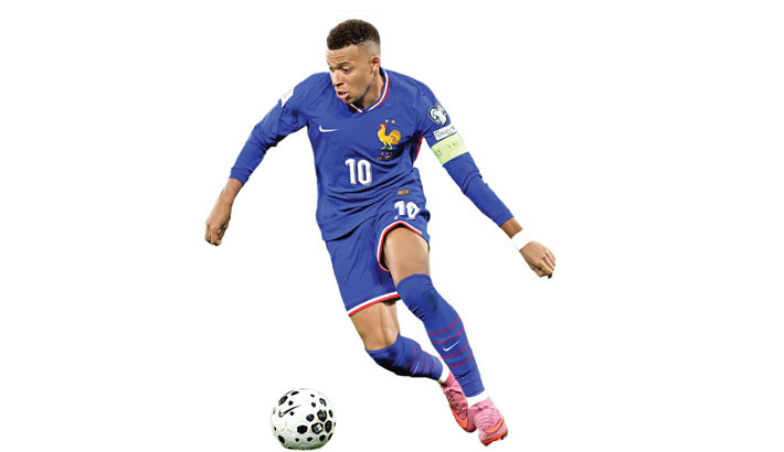Mbappe out of France's World Cup qualifier in Iceland with sore ankle