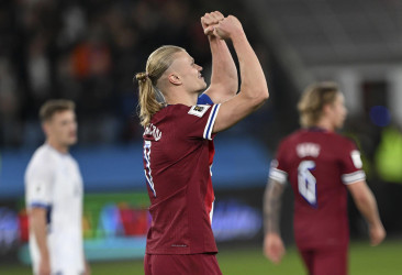 Haaland hits hat trick to reach 50 goals for Norway after twice missing penalty against Israel