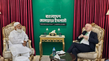 German Ambassador meets Jamaat Ameer; discusses election, women empowerment
