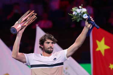 Vacherot beats cousin Rinderknech to clinch Shanghai Masters title