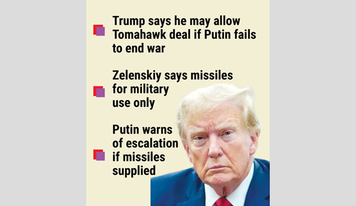 Trump may approve Tomahawks for Ukraine if war continues