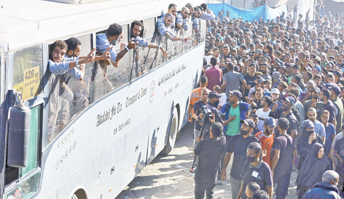 Israel, Hamas swap detainees, hostages