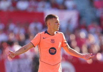 Barca's Olmo a doubt for Clasico after calf injury