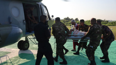 BGB man injured in landmine blast moved to CMH in Dhaka