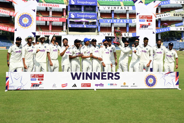 Gill wins first series as India captain with 2-0 West Indies sweep