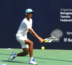 Zarif advances to quarterfinals at Dhaka J30 Junior Tennis
