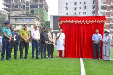 BFF unveils two FIFA-funded artificial turfs