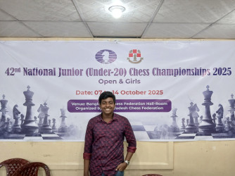 Sakline dominates 42nd National Chess Championship with unbeaten run