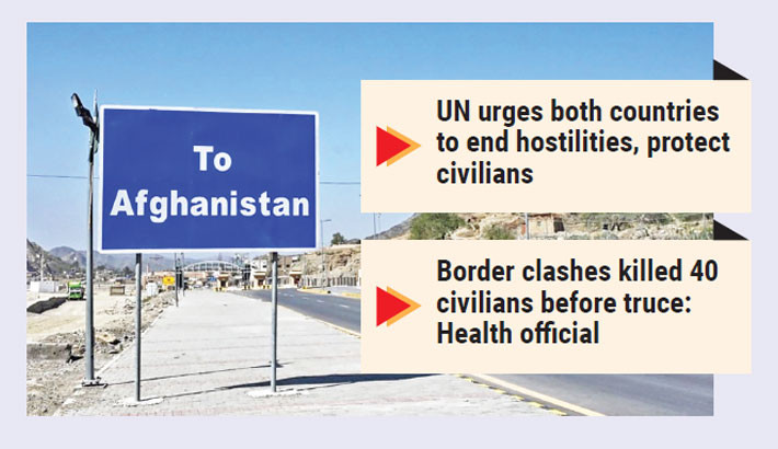 Ceasefire halts deadly Afghanistan-Pakistan fighting