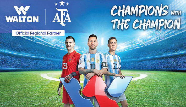 Walton becomes regional sponsor of Argentina national football team