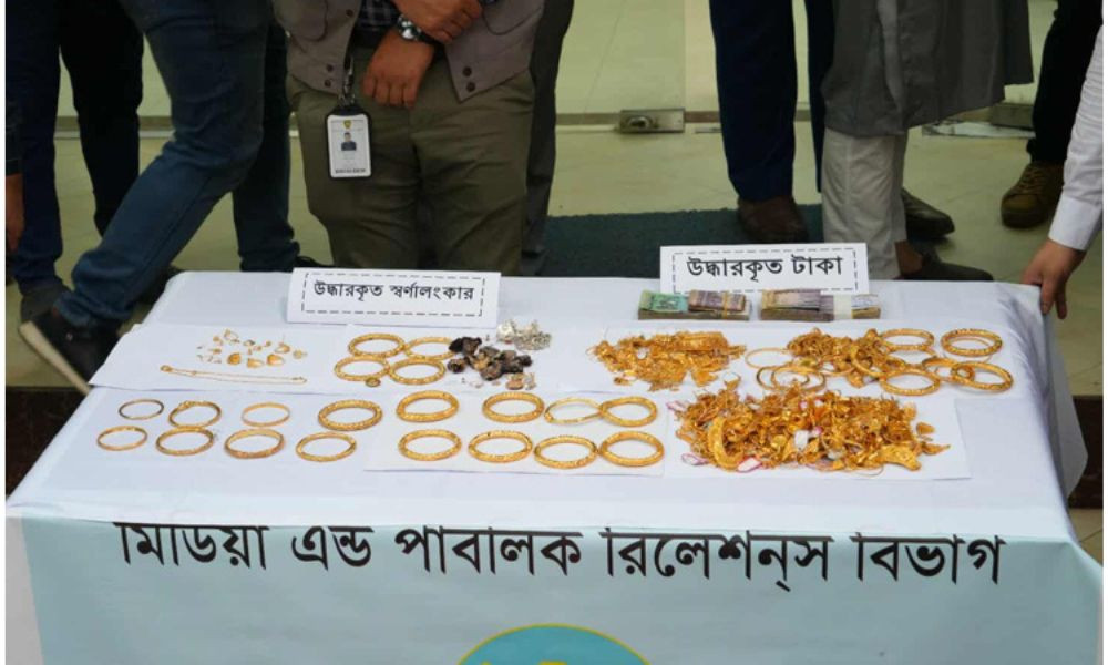 Police recover 190 bhoris of gold, arrest 4