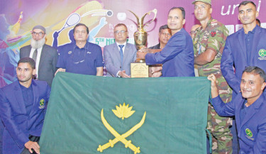 Bangladesh Army dominates as 5th National Squash Championship concludes