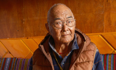 Kanchha Sherpa, last member of first team to conquer Everest, dies at 92
