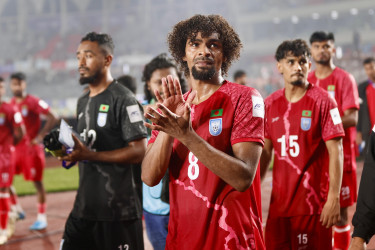 Bangladesh moves up one spot in the latest FIFA rankings