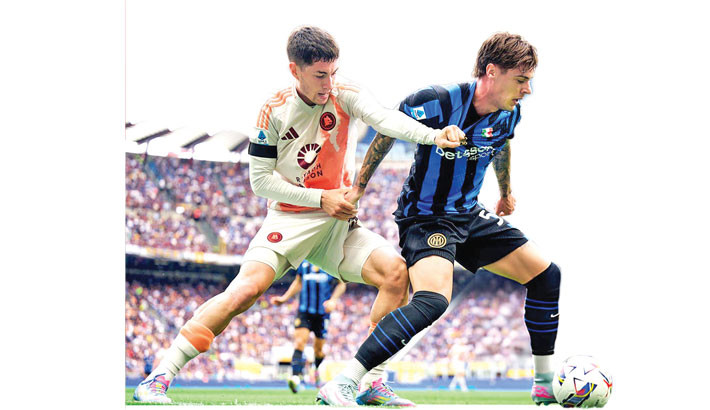 In-form Inter face Serie A title test at Roma