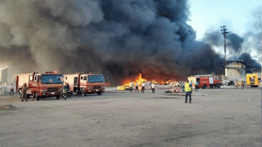 Chemical storage possible source of fire at HSIA