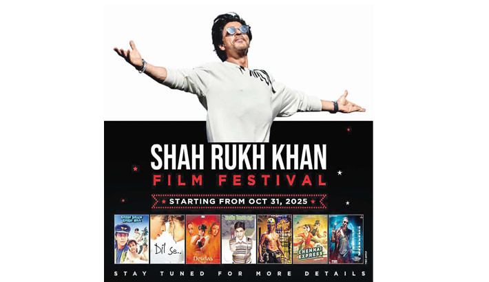 14-day film fest on Shah Rukh Khan’s 60th birthday