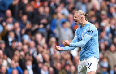 Haaland scores 2 more for Man City