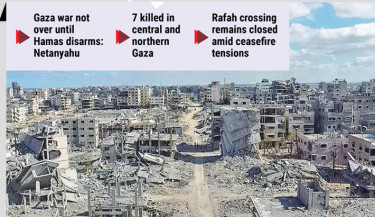Israel launches airstrikes on Gaza, ceasefire under strain