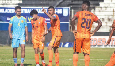 Abahani stunned, Mohammedan held