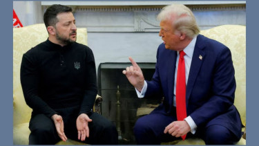 Trump urged Zelenskiy to cut a deal with Putin or risk facing destruction, FT reports