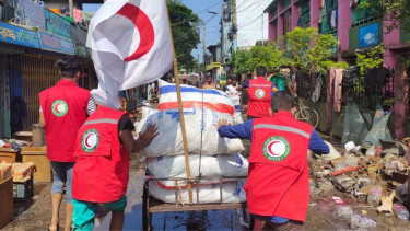 BDRCS rehabilitates over 300,000 flood victims in a year