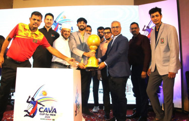 Bangladesh eye title in six-nation volleyball tournament in Dhaka