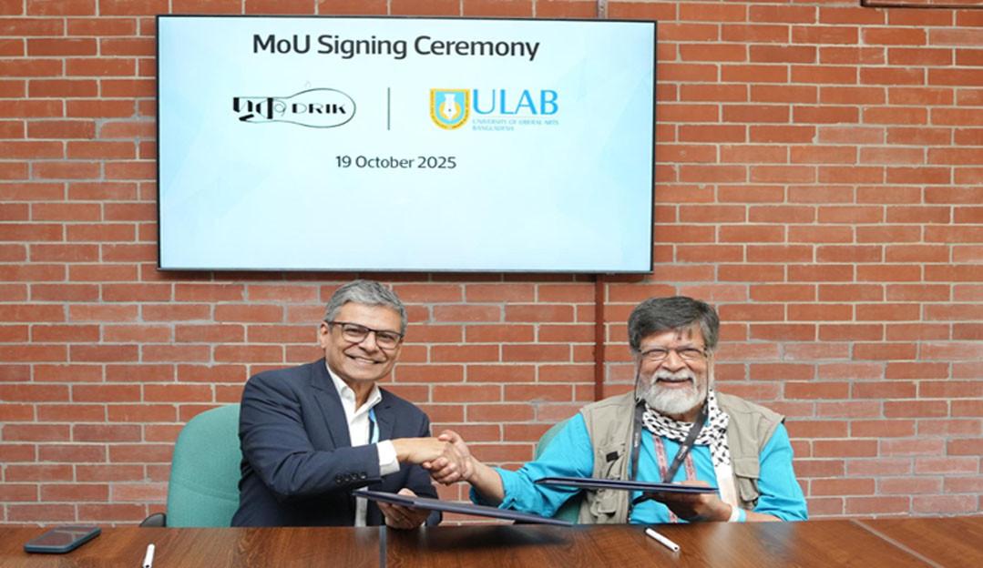DRIK-ULAB collaboration on research and storytelling in journalism