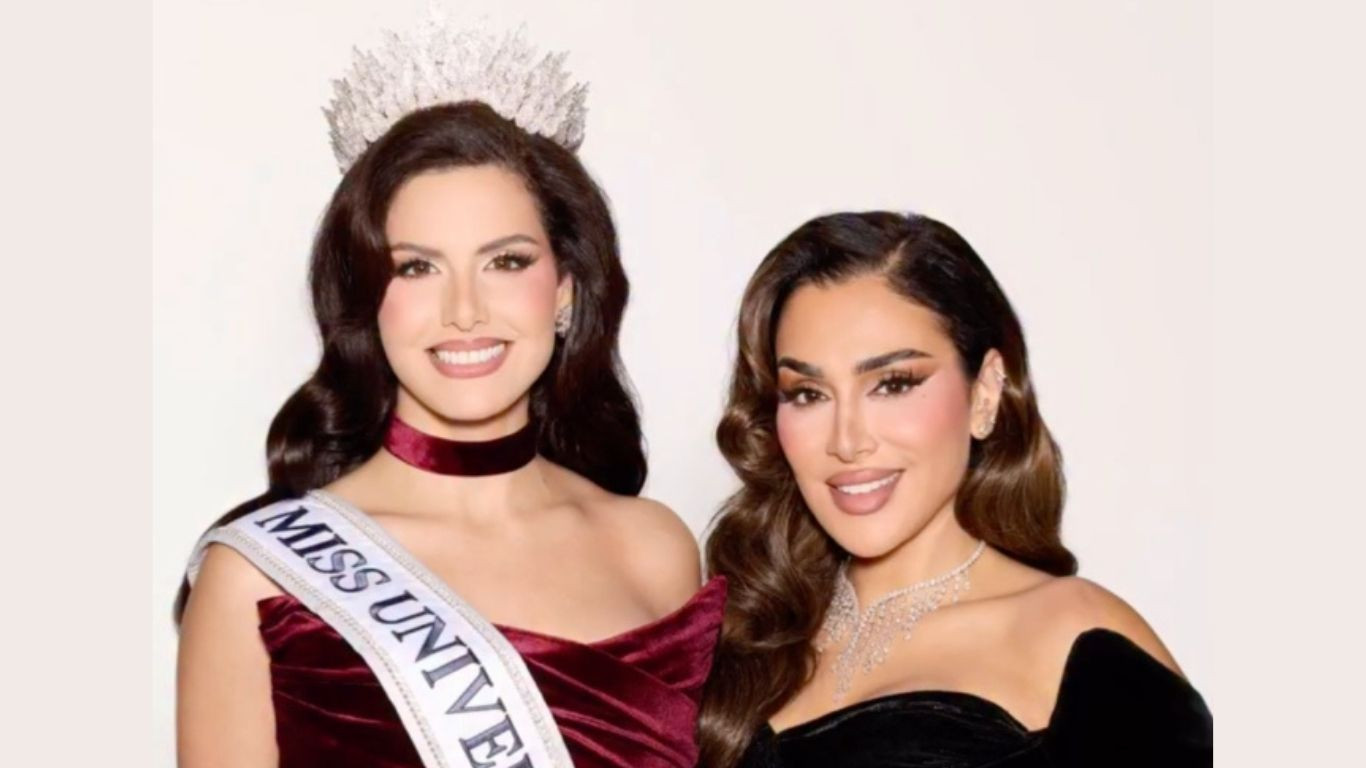 Huda Kattan shows support for Miss Palestine Nadeen Ayoub before Miss Universe pageant