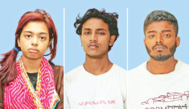 Barsha among three confesses to part