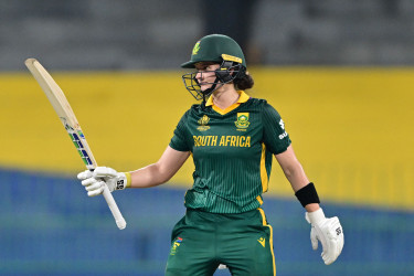 Wolvaardt stars as South Africa crush Pakistan in rain-hit World Cup contest