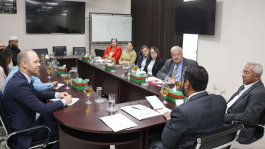 IRI pre-election observation team meets EC Sanaullah